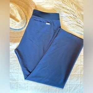 FIGS Livingston Basic Scrub pants, limited edition Dark Harbor, Large Petite